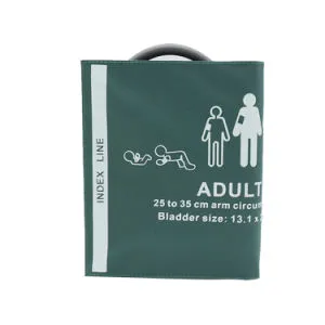 Hot Sale Reusable Nylon NIBP Blood Pressure Cuff with Single Tube