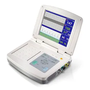 Medical Adjustable 10.4 Inches Maternal Cardiotocograph Mother Fetal Monitor Ctg Machine