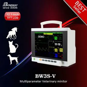 Multi-Parameter Veterinary Patient Monitor Portable Vet Vital Sign Monitor for Veterinary Clinics