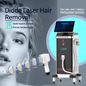 Ice Cooling Diode Laser Hair Removal Machine with High Efficiency