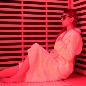 Sauna Manufacturer Phototherapy Sauna Rooms Indoor Red Cedar Wood Indoor Infrared Sauna Room