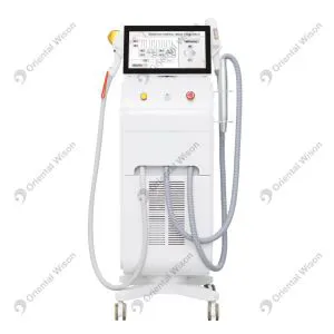 Ow-G 3 in 1 Diode Laser E-Light Opt IPL ND YAG Laser Beauty for Hair Removal Tattoo Removal Organic Skin Treatment Salon Lasers