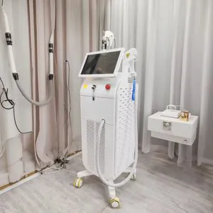 2024 Newest Switchable Spot Size Laser Hair Removal 3 Wavelength 755 808 1064nm High Power 1600W 1800W Diode Laser Machine
