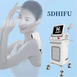 2024 Professional 5 Cartridge Hifu Machine / Ultrasound Facial Lifting Hifu Machine