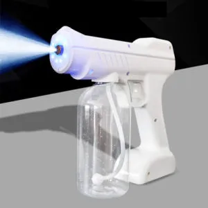 Blue Light Wireless Disinfection Nano Spray Fogger Steam Gun