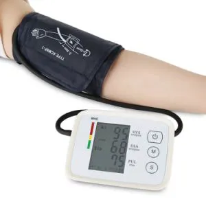 Popular CE Wholesale Medical Machine Digital Automatic Electronic Upper Arm Blood Pressure Meter Monitor Sphygmomanometer with Voice Cuff OEM