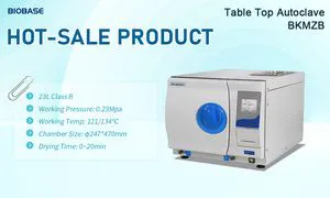 Biobase Dental Hospital Medical Devices Sterilization Equipments Table Top Autoclave