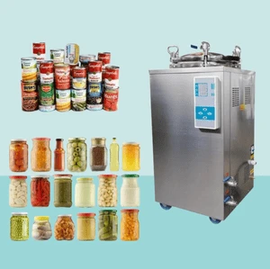 Multi-Function Vertical Autoclave for Medical and Food Applications