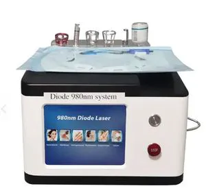 6 in 1 980nm Diode Laser Vascular Removal Skin Rejuvenation Pain Relief Treatment Slimming 980nm Diode Laser Machine