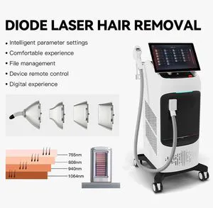 High-Efficiency Diode Laser Hair Removal Device for Beauty Clinics