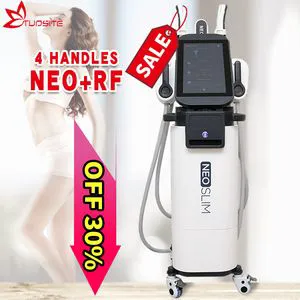 EMS Body Sculpt Machine - 4 Handles 15 Tesla Muscle Stimulator Machine