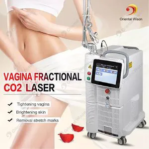 Fractional CO2 Laser 10600nm Wavelength Wrinkle Scar Nevus Pigment Freckle Removal Acne Treatment Vaginal Tightening Beauty Machine