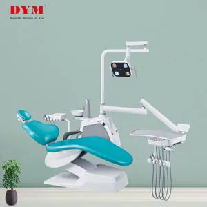 Stainless Steel Double Armrests with Instrument Tray Dental Chair