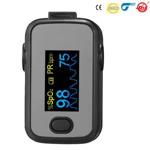 High Quality Portable Fingertip Pulse Oximeter Digital Color Finger Oximeter