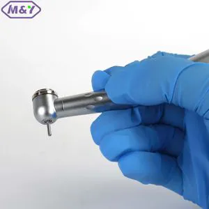 4 Hole Dental High Speed LED Handpiece 3 Water Spray Dental Burs