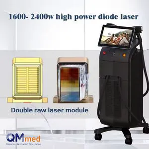 Epilator Hair Removal Diode Laser Ice Titanium1800W 3 Wavelength 755nm 808nm 1064mm Diode Laser Hair Removal Machine