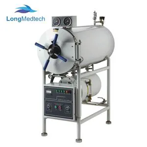 Horizontal Cylindrical Pressure Steam Sterilizer for Lab Use