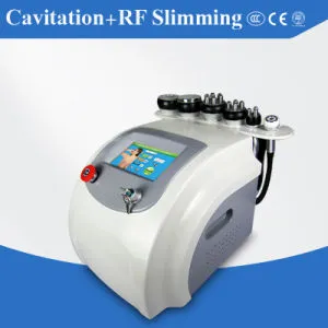 6 in 1 Ultrasonic Cavitation RF Vacuum Body Slimming Machine