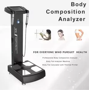 Professional Body Composition Analyzer Machine Height Weight Test Fat Scale with Printer