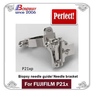 Compatible with Fujifilm Phased Transducer P21X P21XP Biopsy Needle Bracket, Needle Guide, Reusable Biopsy Adapter Color Doppler Diagnostic Imaging Ultrasound