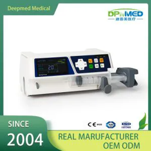 Wholesale Price ICU Room Vacuum Pump Portable Syringe Infusion Pump for Hospital Manufacturer OEM Medical Feeding Injection Pole Clamp Portable