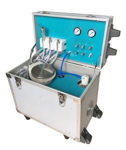 Dental Portable Air Compressor Equipment Mobile Dental Surgery Turbine Units