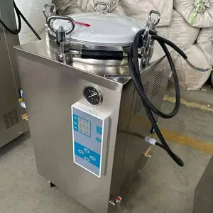 Junmu Medical Industrial Vertical Autoclave Large Capacity Chamber Fast Heating for Research Institutes