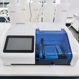 Biobase China Hot Sale Elisa Microplate Washer for Lab with 8 Channels and 12 Channels 7-Inch Touch Display Bk-9622