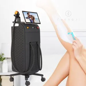 Big Power Laser Hair Removal Machine Ice Titanium 808nm Diode Laser Machine 808nm 755nm 1064nm Diode Laser Hair Removal Machine
