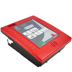 Aed with Lock-out Protection to Prevent Inadvertent Defibrillation
