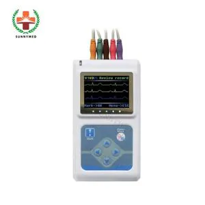 Sy-H012 Medical Equipment Small Size ECG Holter Monitor with 12 Leads