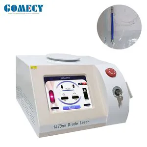 Evlt Evla Varicose Vein Laser Treatment 1470nm Diode Laser Fiber Laser for Mini-Invasive Evlt Surgery Machine