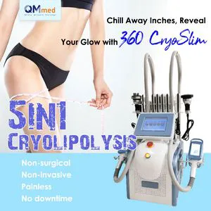 360° Cryolipolysis Cryolipolise Slimming Fat Freezing Weight Loss Freeze Cryo Lipo Laser Beauty Vacuum Therapy Cavitation RF Cool Body Sculpting Machine