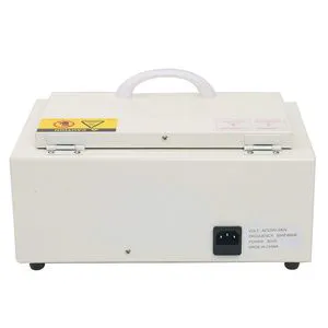 Mini High Temperature Metal Tool Cleaning Box, 110V 300W 1.5L with Timer Manicure Pedicure SPA Salon Barber Sterilizer