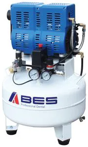 1.0HP 24L Oil-Free Dental Air Compressor