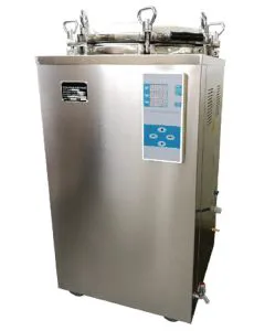 Medical Equipment Vertical Pressure Class N Steam Sterilizer with Digital Display Automation Fully Stainless Steel Structure