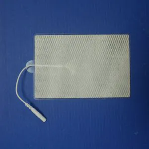 OEM Size Tens Electrode Pads, White Cloth, Carbon Film. 2.0mm Socket Connector