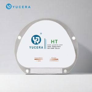 Yucera Ht 89mm White Zirconia Disc CAD Cam for Dental Lab