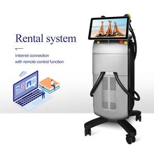 1800W 4 Waves 755 808 940 1064nm Compressor Cooling 2000W Titanium Ice Laser Diode Hair Removal Machine with Screen Handles