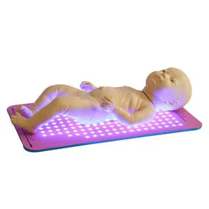 Hospital Medical Soft Silicone Material Infant Incubator LED Phototherapy Blanket