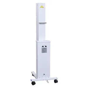 150 Watts High Power Home Office Hospital UVC Sterilizer UV Light with Universal Wheels Portable Ultraviolet Lamp