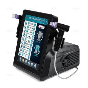Portable Gold Microneedle RF Machine Skin Rejuvenation Microneedle for Body Face Two Handles