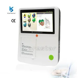 Fast Data 3 Channel ECG Machine EKG 12 Lead Cardiology ECG Machine 3 Channel