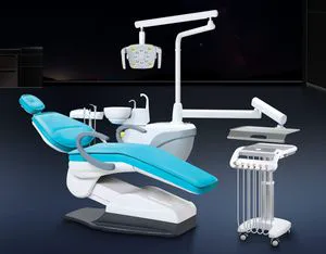 Dental Unit with Portable Movable Instrument Tray