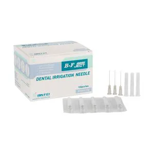 Dental Disposable Irrigation Bendable End-Closed Needle with 2 Holes Side Double Vent