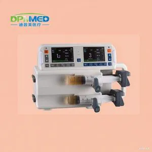 Metal and Plastic Micro Infusion Syringe Pump Durable Single&Double Channel Medical Syringe Pump OEM Medical Feeding Injection