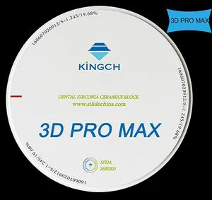 Multilayer A1 Zirconia Block A2 Color Dental Zirconia Block Dental Zirconia Disk