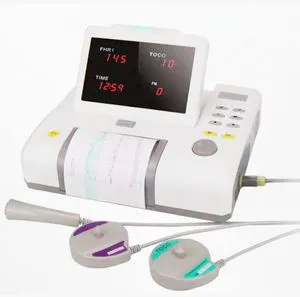 Medical Touch Screen Fetal Monitor Heart Rate Baby Monitoring Maternal ECG Foetus Monitor Portable Device