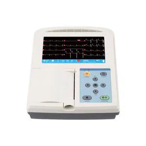 Good ECG-3e2 Digital 3 Channel ECG Apparatus 7 Inch Touch Screen Portable EKG Unit Hospital ECG Machine