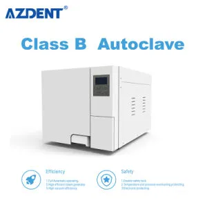 Class B Automatic Autoclave Steam Sterilizer Stainless Steel Medical Sterilization 23L